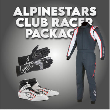 Alpinestars Club Racer Package | Suit, Shoes & Gloves Bundle